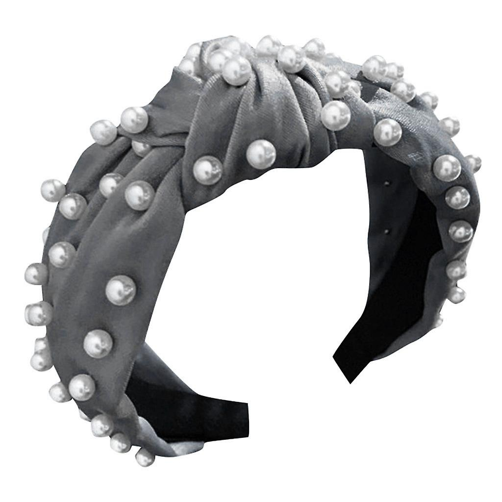 Foto 2 pulgar | Diadema De Tela Con Diadema De Cristal Para Mujer - Venta Internacional.