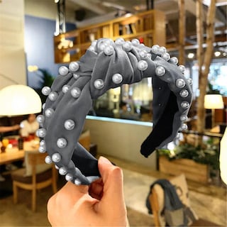 Foto 2 | Diadema De Tela Con Diadema De Cristal Para Mujer - Venta Internacional.