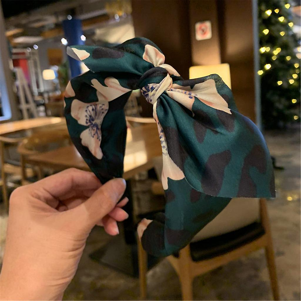 Foto 2 | Diadema Huoguo Leopard Bow Knot Bandwidth Para Mujer - Venta Internacional.