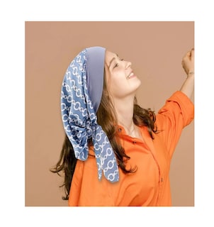 Foto 3 | 3pzs Turbante Gorros Chifón Dama Oncológico Quimio Alopecia Cafe