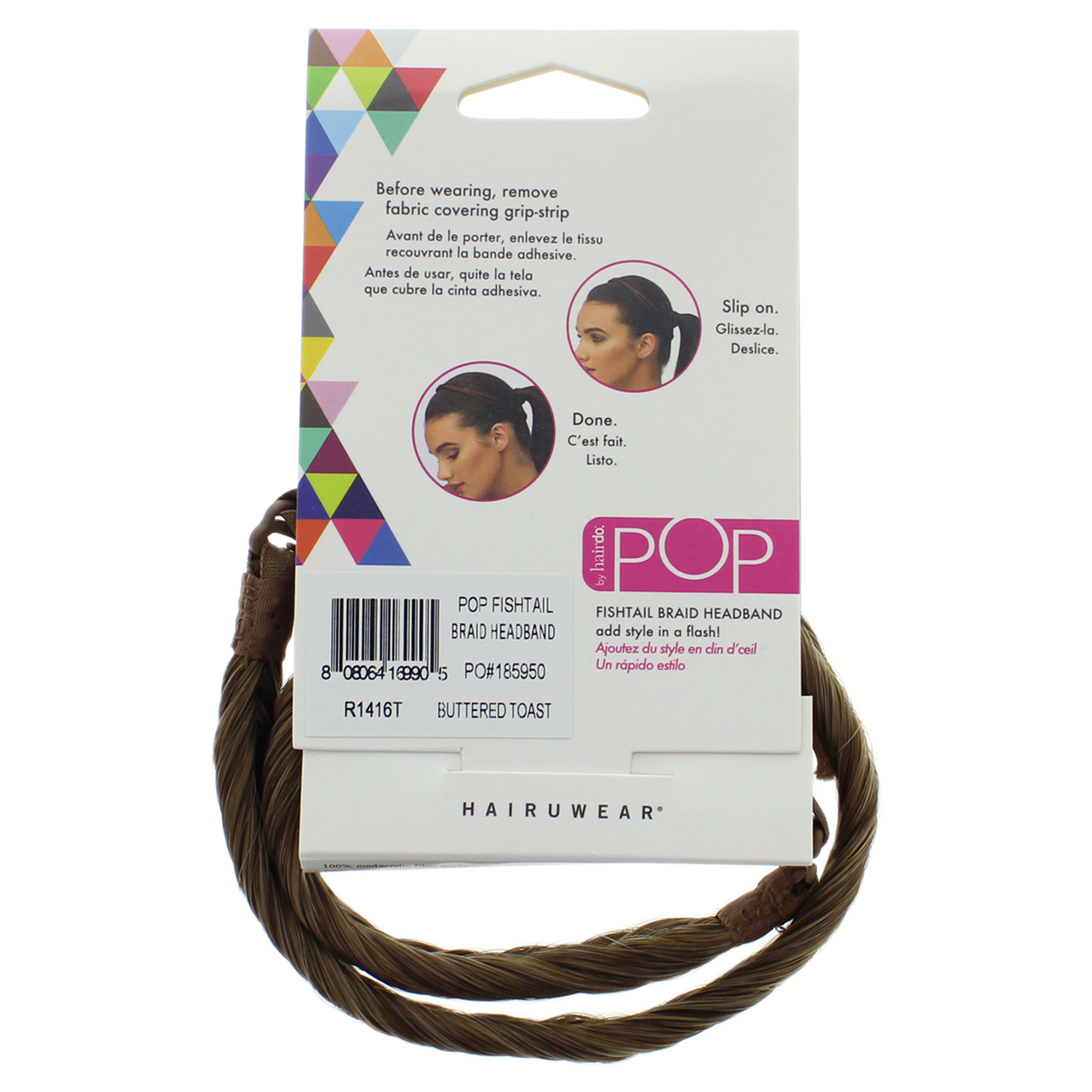 Foto 3 pulgar | Diadema Hairdo Pop R1416t Buttered Toast Para Mujer - Venta Internacional.