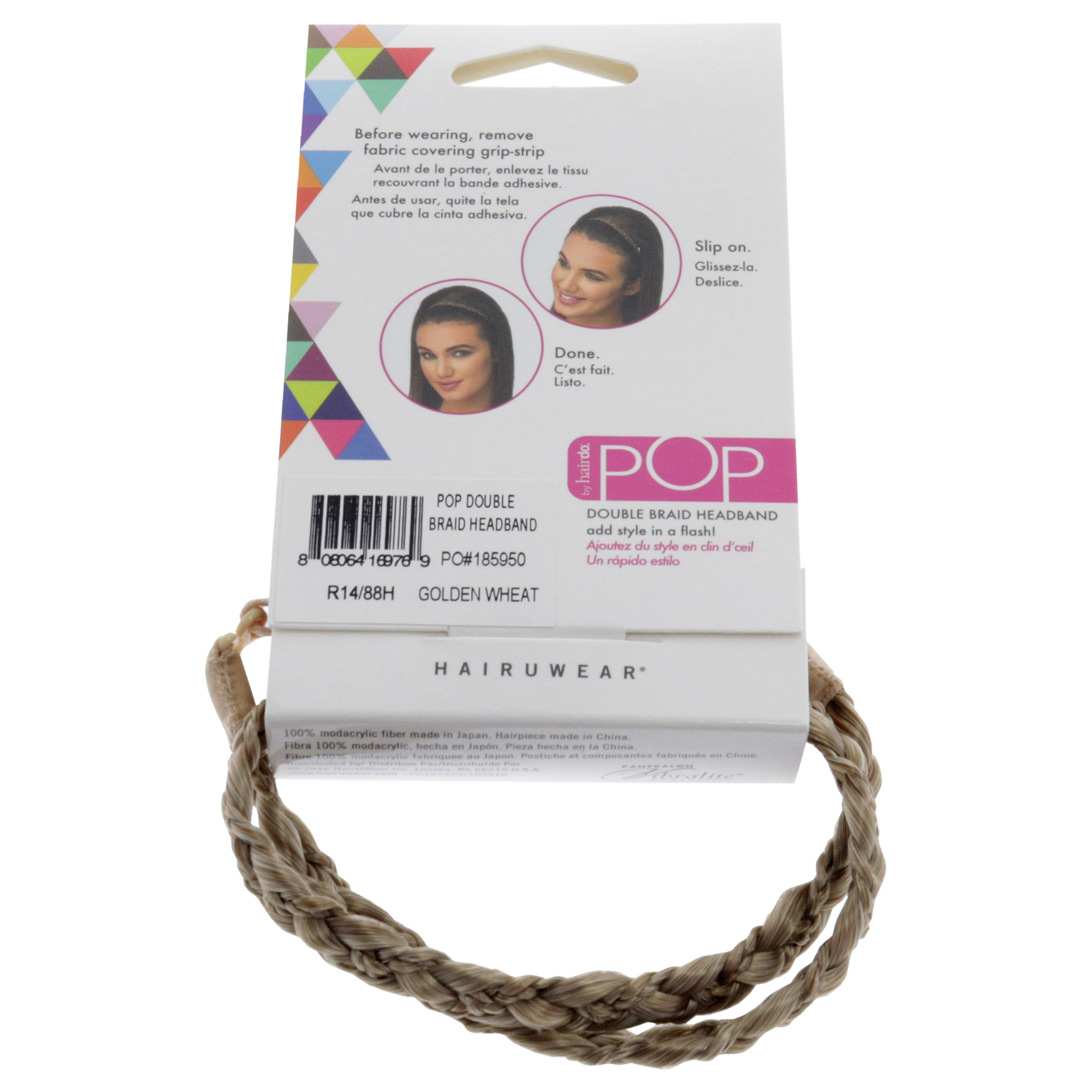 Foto 3 pulgar | Diadema Hairdo Pop R14 88h Golden Wheat Para Mujer - Venta Internacional.