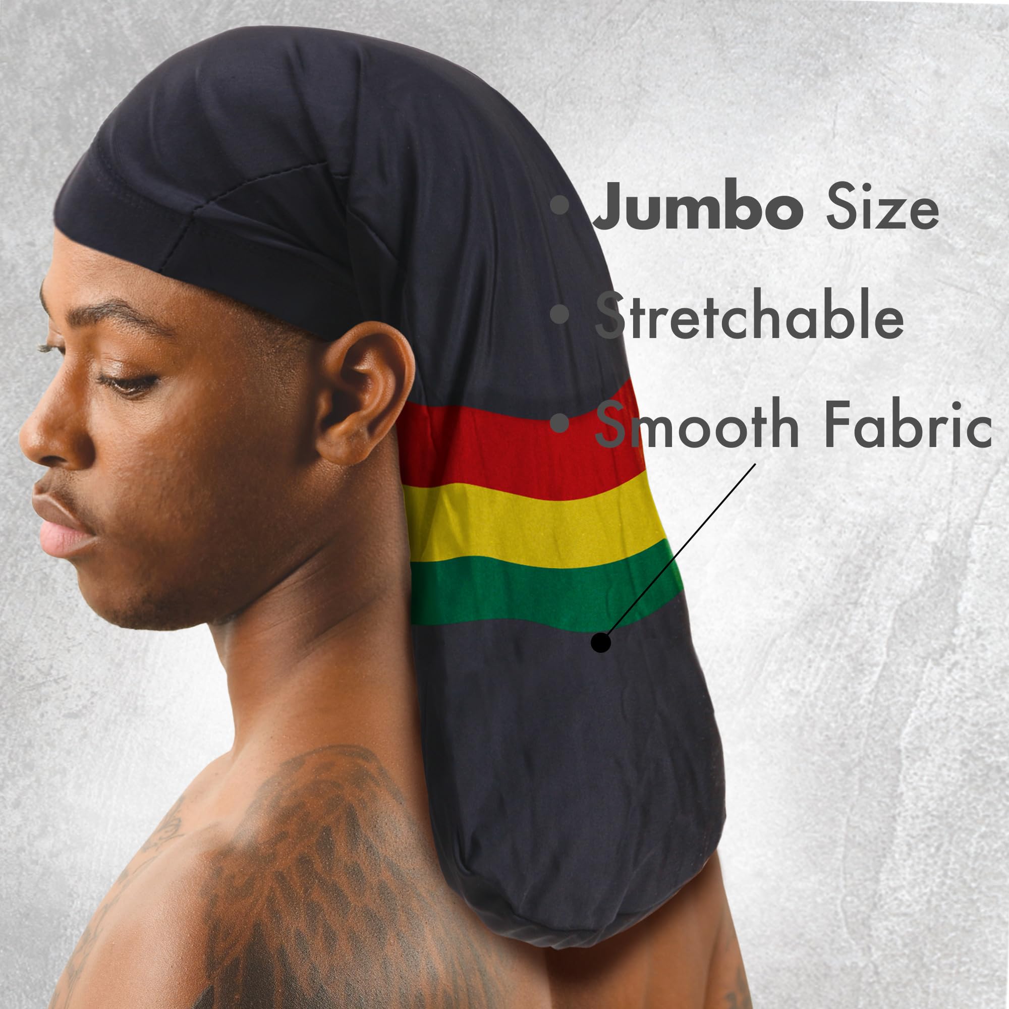Foto 4 pulgar | Tratamiento Dreadlock Cap Titan Para Árbol De Té Y Coco, Color Negro - Venta Internacional.