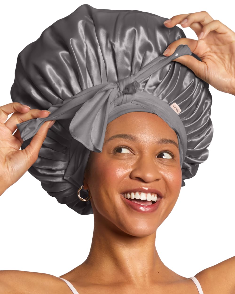 Foto 1 | Gorro De Satén Kitsch Xl Para Dormir Más Suave Que El Carbón De Seda - Venta Internacional.