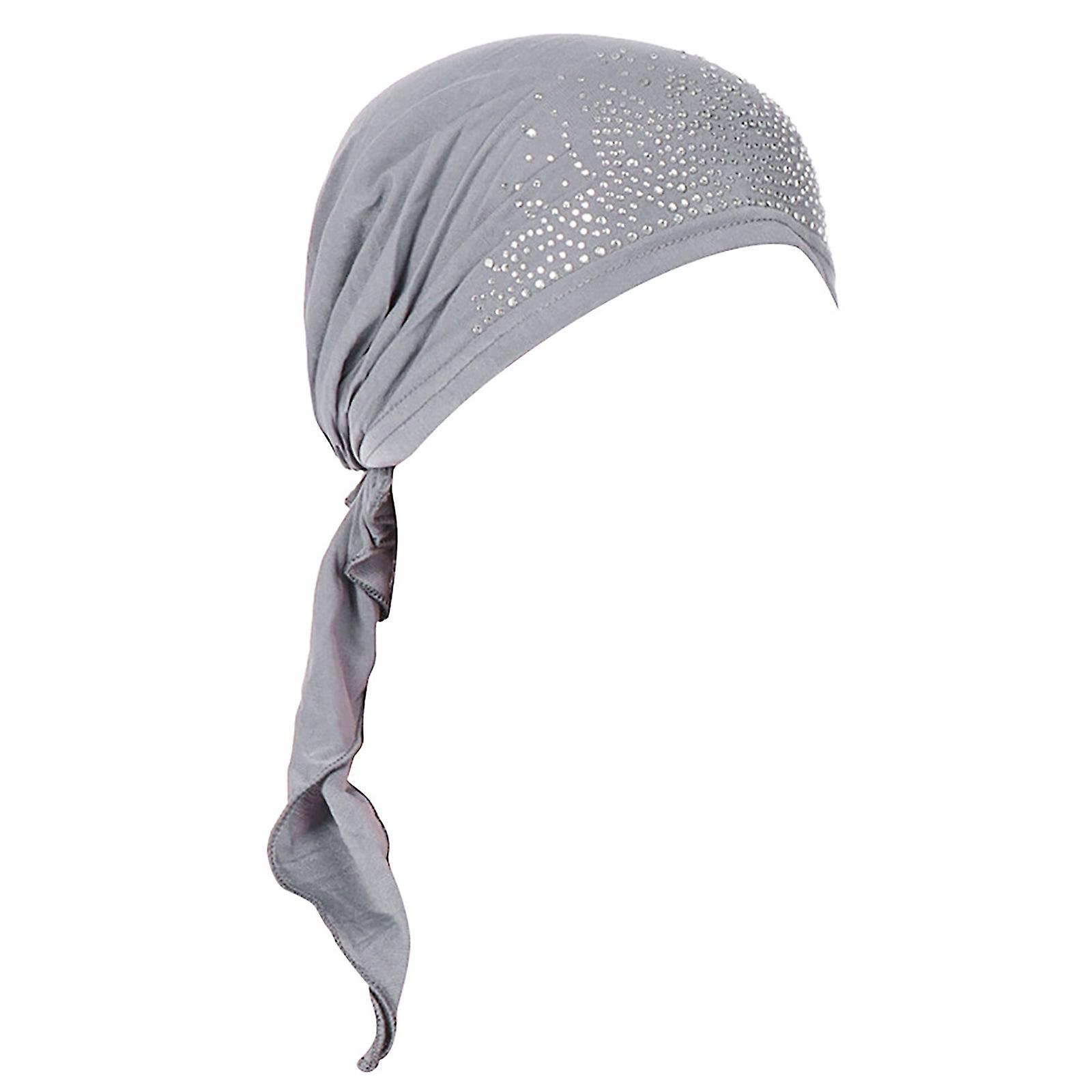 Foto 2 pulgar | Gorro Turbante Huoguo India Muslim De Algodón Elástico Para Mujer - Venta Internacional.