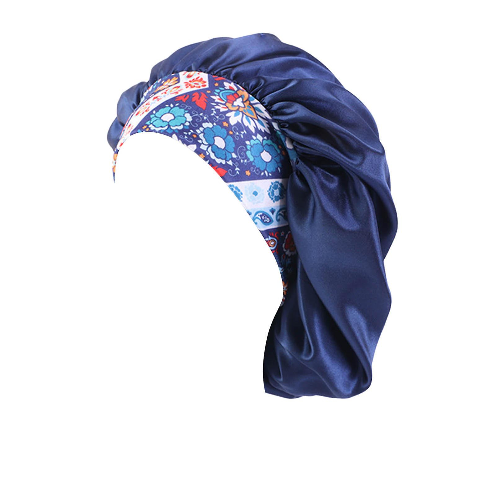 Foto 2 pulgar | Gorro De Dormir Para Quimioterapia Con Estampado Satinado Y Ala Ancha - Venta Internacional.
