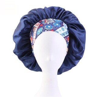 Foto 4 | Gorro De Dormir Para Quimioterapia Con Estampado Satinado Y Ala Ancha - Venta Internacional.