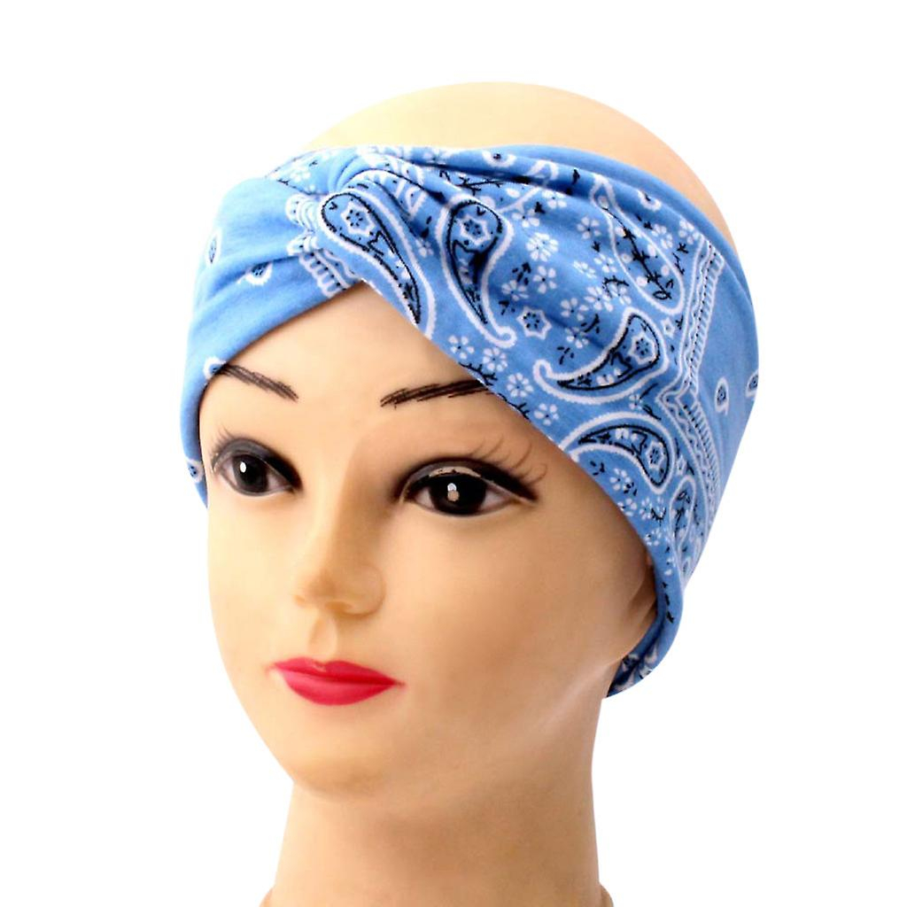 Foto 3 pulgar | Bandana  Bufanda  Gorro  Moda Para Mujer  Mezcla De Algodón Huoguo - Venta Internacional.