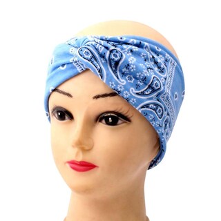 Foto 2 | Bandana Bufanda Gorro Moda Para Mujer Mezcla De Algodón Huoguo - Venta Internacional.