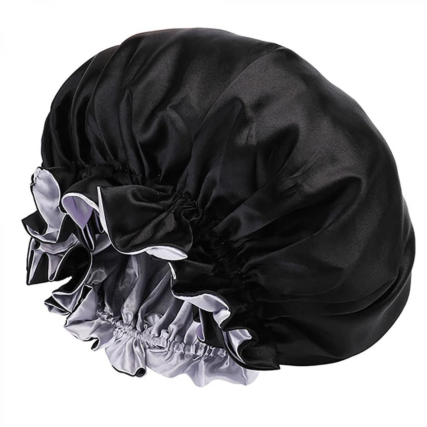 Foto 1 | Set De 3 Gorros De Satén Para Cabello Rizado Reversibles - Venta Internacional.