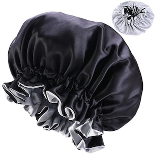 Foto 3 | Set De 3 Gorros De Satén Para Cabello Rizado Reversibles - Venta Internacional.