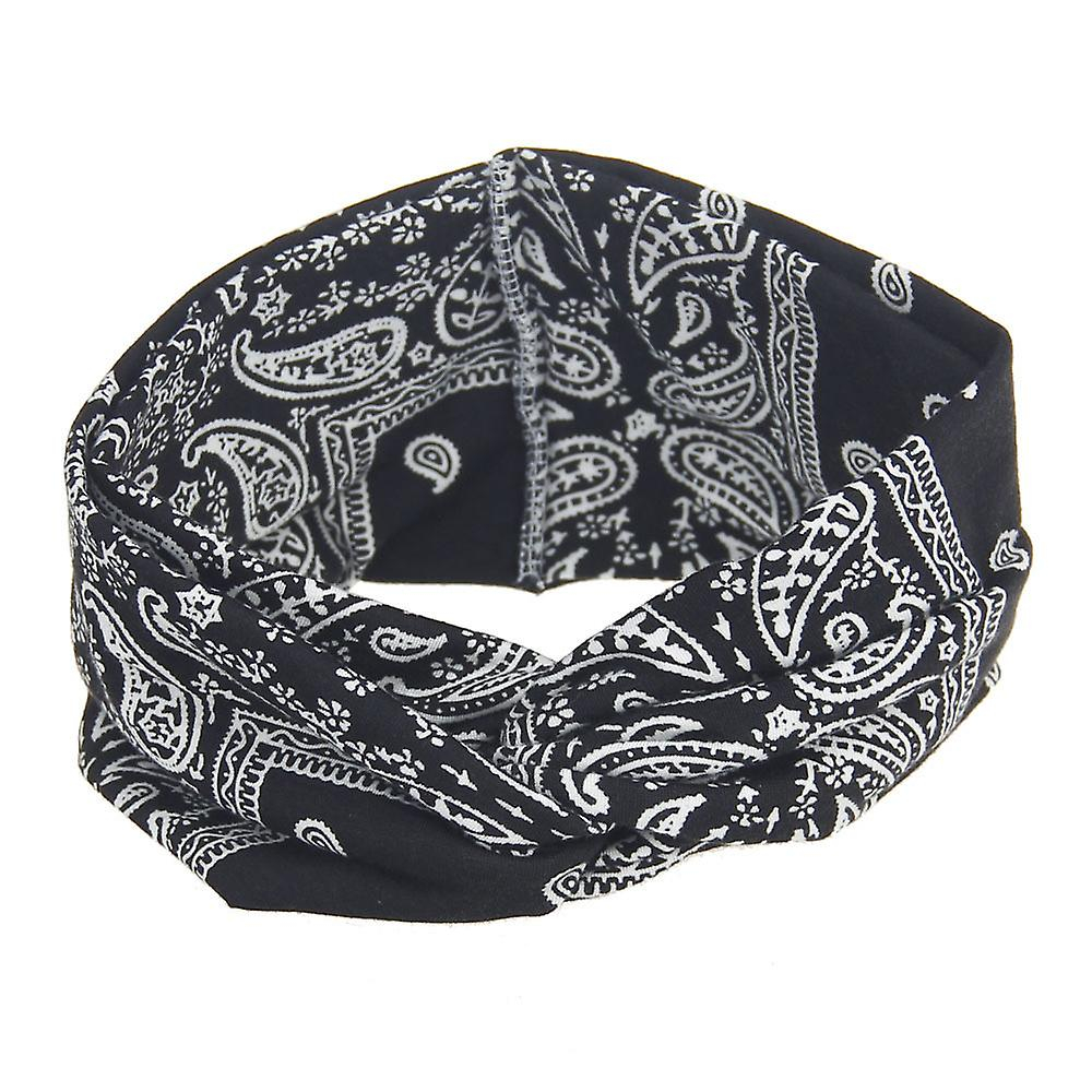Foto 2 pulgar | Diadema Huoguo Diadema Elástica Con Estampado Floral Para Mujer  Yoga Y Deporte - Venta Internacional.