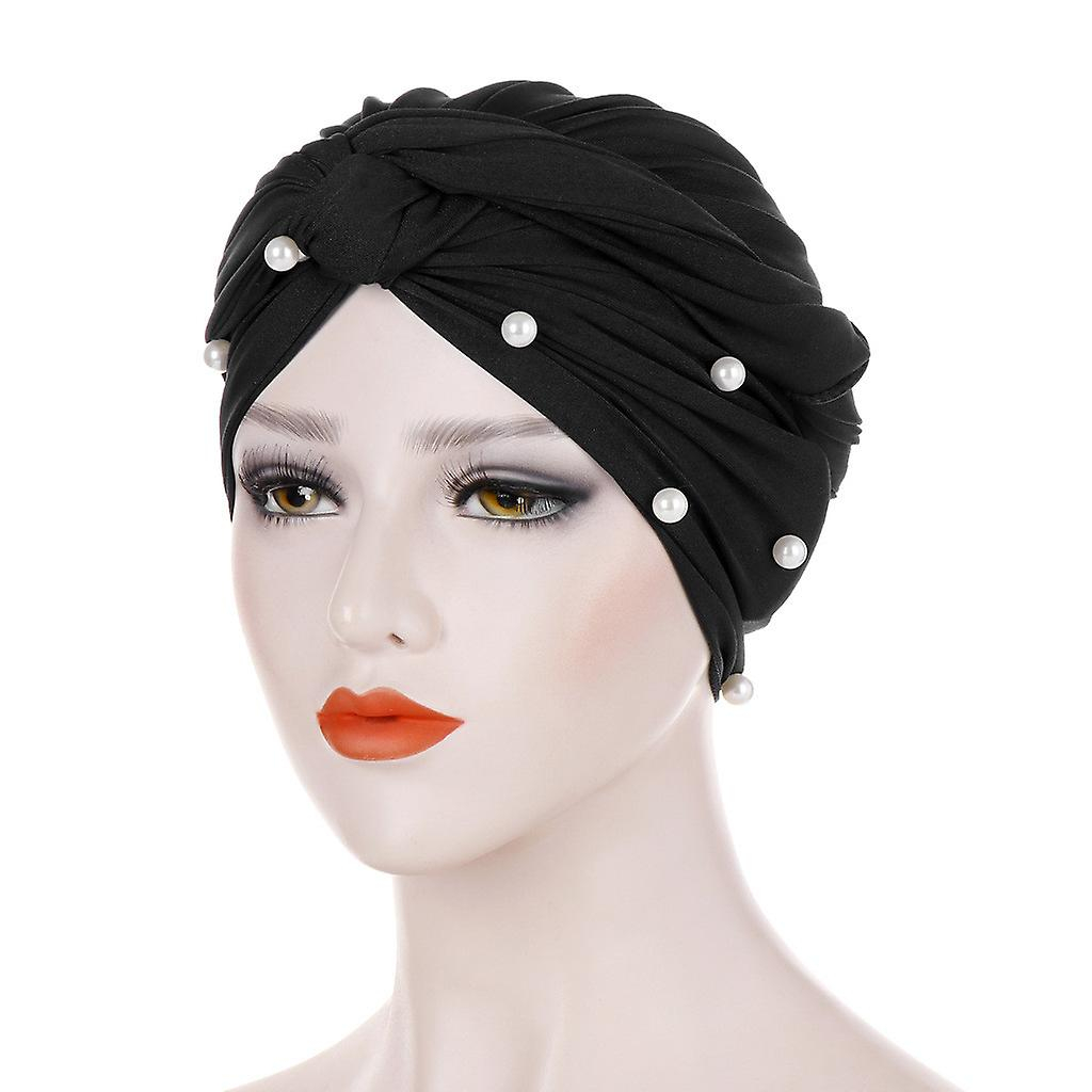 Foto 2 | Gorro Huoguo Para Mujer  Musulmán  Indio  Con Volantes  Para Quimioterapia Contra El Cáncer - Venta Internacional.