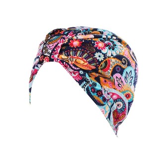 Foto 1 | Gorro Con Turbante Huoguo India Musulmán Floral De Algodón Para Mujer - Venta Internacional.