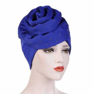Foto 2 | Gorro Turbante Para Mujeres Musulmanas Gorro Para Quimioterapia Caída Del Cabello - Venta Internacional.