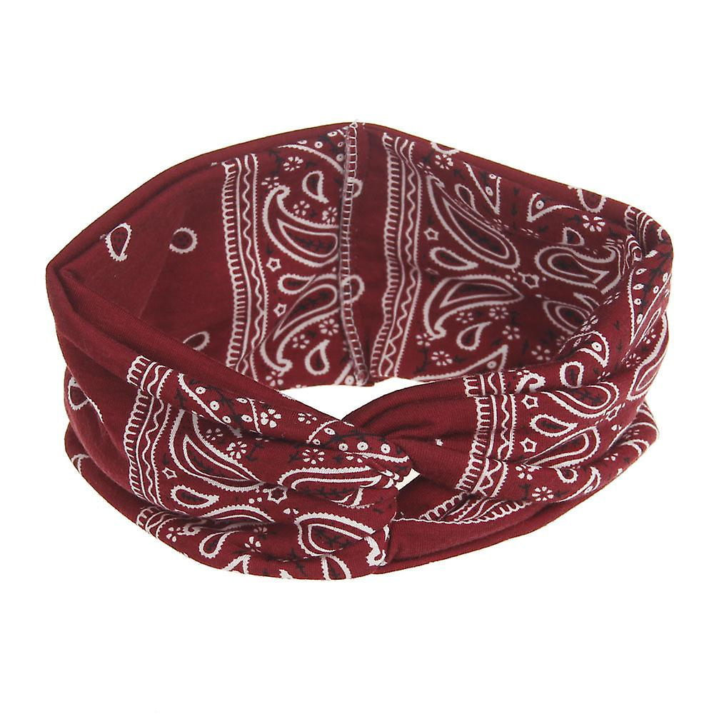 Foto 2 pulgar | Diadema Huoguo Diadema Elástica Con Estampado Floral Para Mujer  Yoga Y Deporte - Venta Internacional.