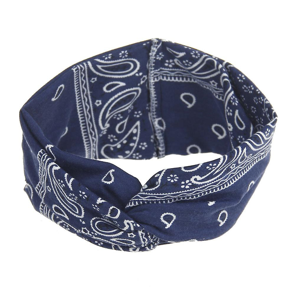 Foto 2 pulgar | Diadema Huoguo Diadema Elástica Con Estampado Floral Para Mujer  Yoga Y Deporte - Venta Internacional.