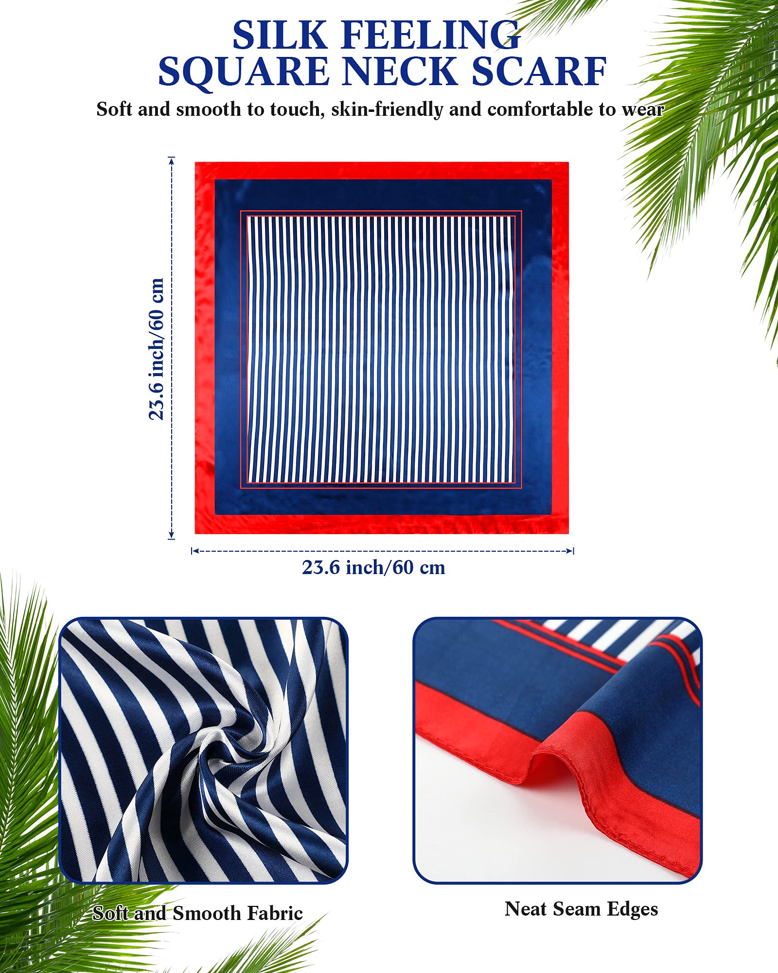 Foto 2 | Bufanda Satinior Sailor Stain para Azafata Para Mujer - Venta Internacional