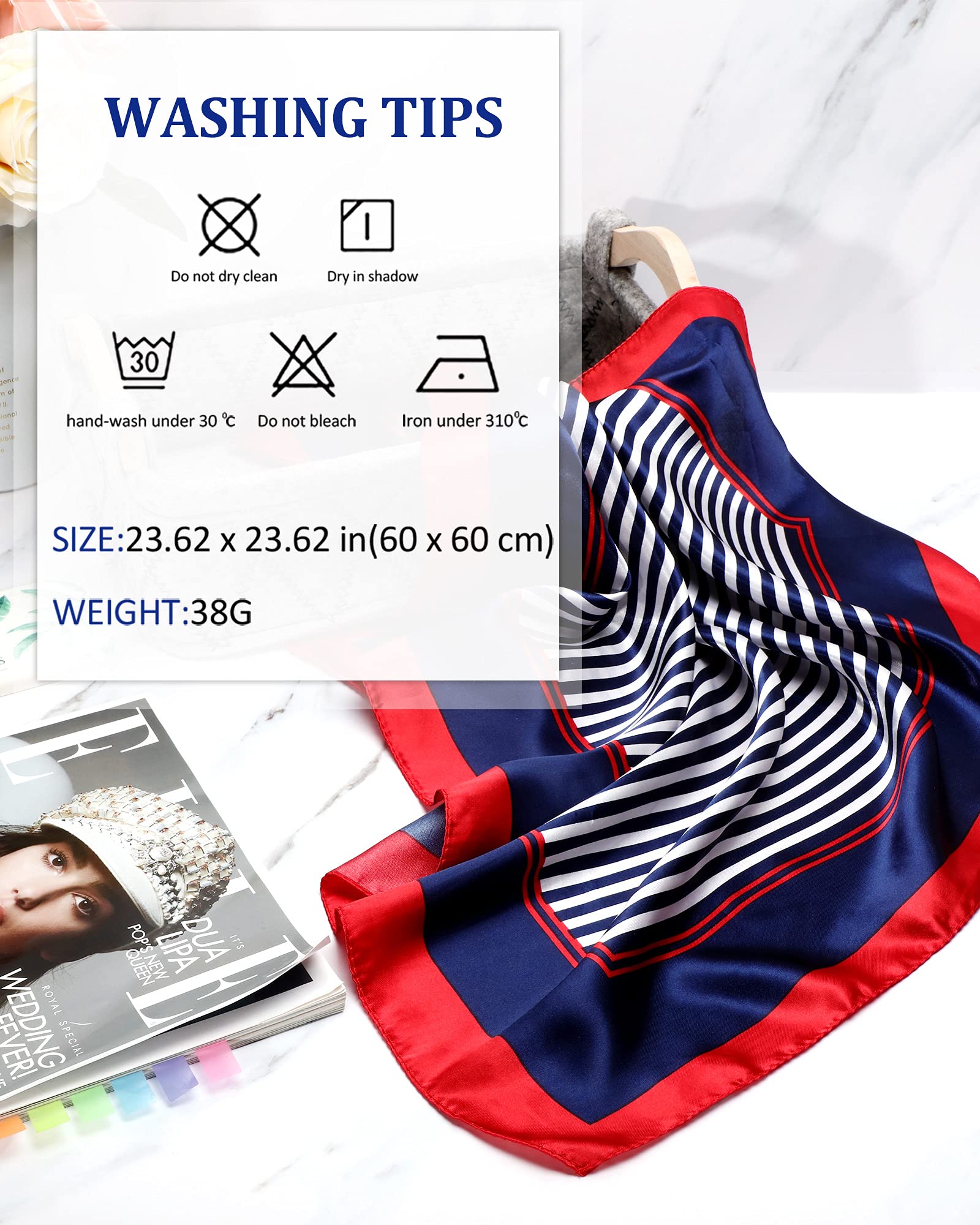 Foto 6 | Bufanda Satinior Sailor Stain para Azafata Para Mujer - Venta Internacional