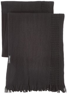 Foto 2 | Bufanda Calvin Klein color Negro para Mujer - Venta Internacional