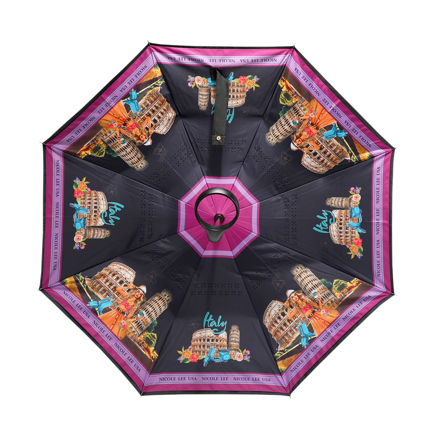 Foto 2 | Sombrilla Nicole Lee Print Martha Travels