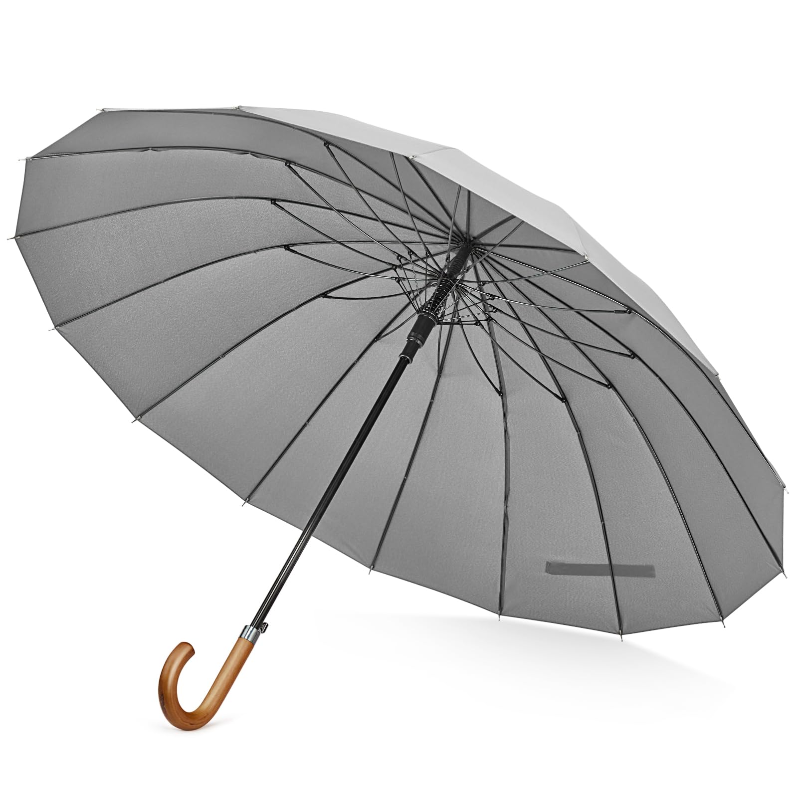 Foto 7 | Paraguas G4free A Prueba De Viento De 120 Cm De Diámetro Para 2 Personas, Color Gris - Venta Internacional.