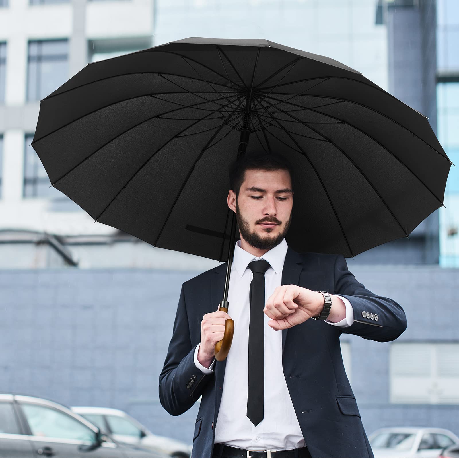 Foto 5 | Paraguas G4free A Prueba De Viento De 120 Cm De Diámetro Para 2 Personas - Venta Internacional.