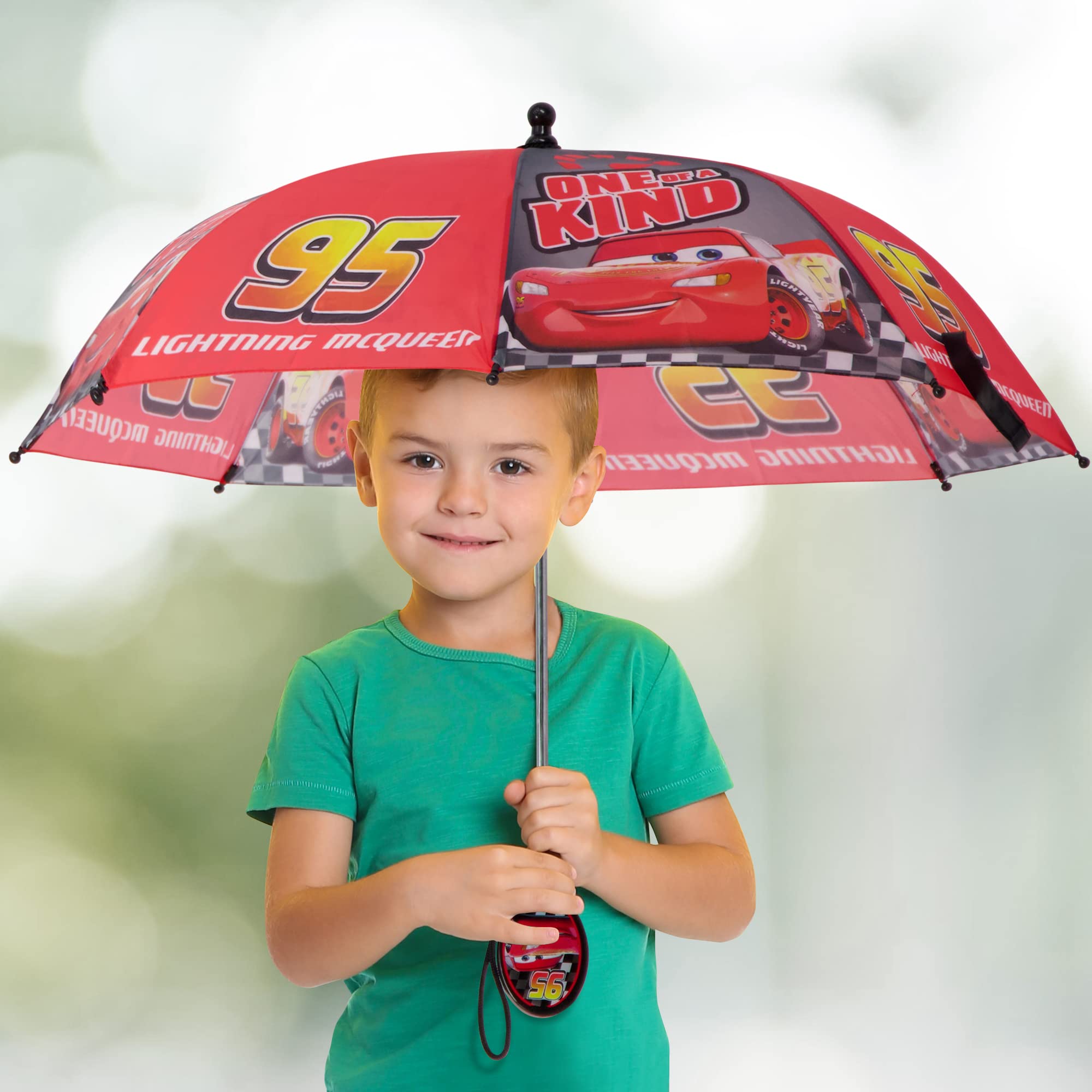 Foto 3 pulgar | Paraguas Disney Little Kids Lightning Mcqueen Mickey Mouse - Venta Internacional.