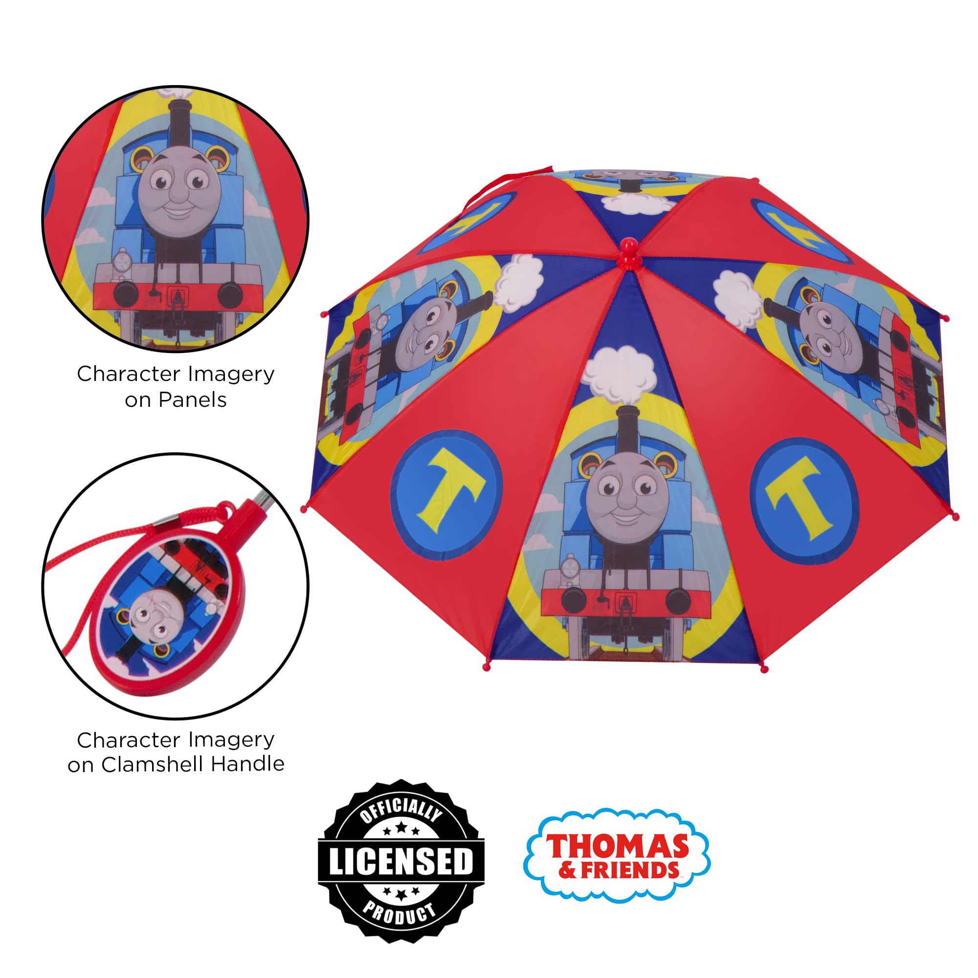 Foto 4 pulgar | Set De Ropa Impermeable Mattel Thomas Para Niños Con Paraguas Y Poncho, 4-5 Años, Azul - Venta Internacional.