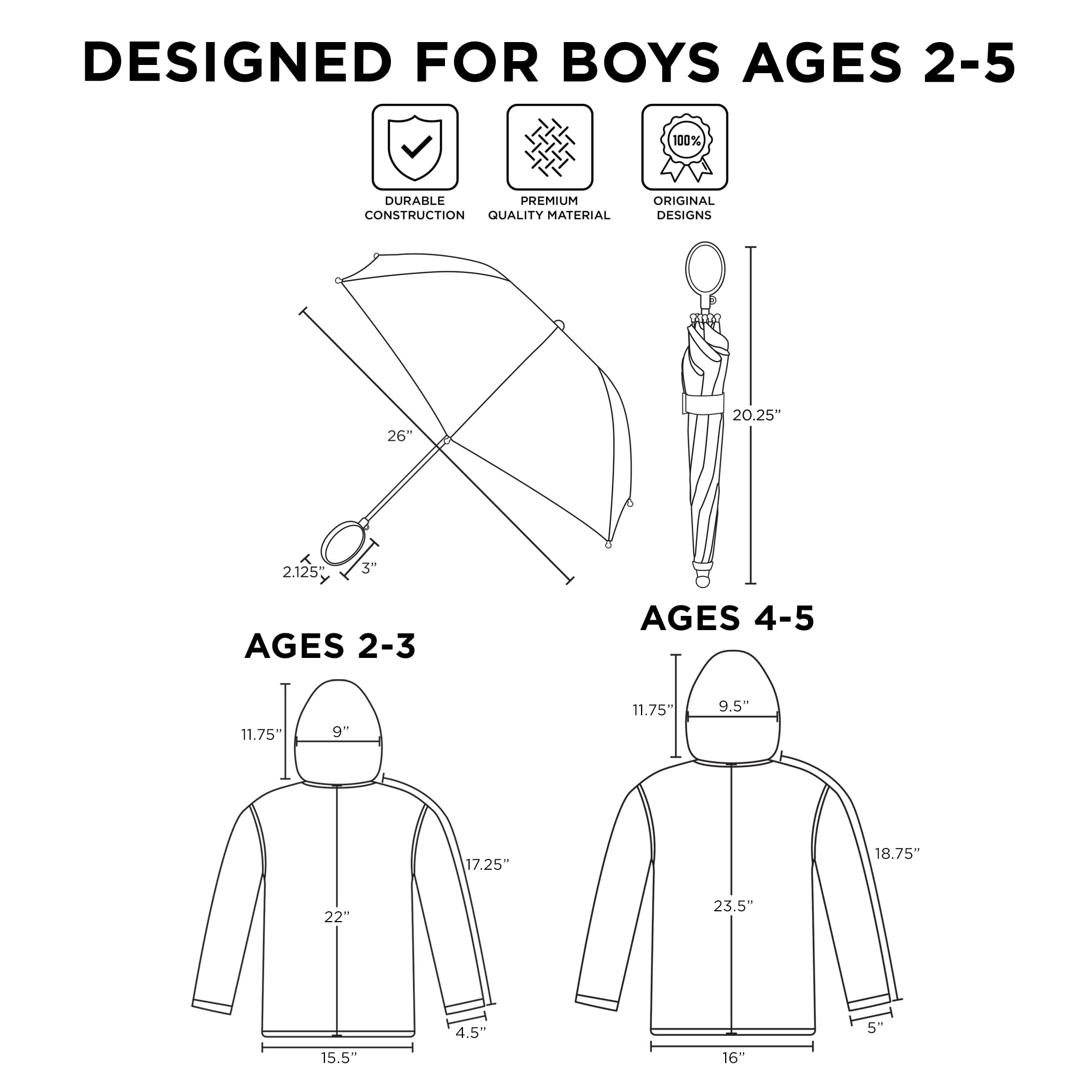 Foto 8 pulgar | Set De Ropa Impermeable Mattel Thomas Para Niños Con Paraguas Y Poncho, 4-5 Años, Azul - Venta Internacional.