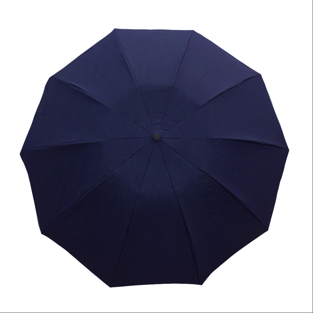 Foto 5 | Sombrilla Automática Con Protección Uv Y Tela Impermeable De 9 Varillas Azul