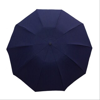 Foto 5 | Sombrilla Automática Con Protección Uv Y Tela Impermeable De 9 Varillas Azul