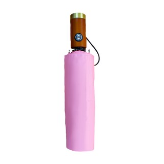 Foto 3 | Sombrilla Automática Protección Uv Tela Impermeable 10 Varillas Dobles Resistente Color Rosa
