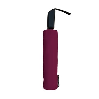 Foto 3 | Sombrilla Manual De Bolsillo Filtro Uv Resistente 10 Varillas Dobles Color Vino