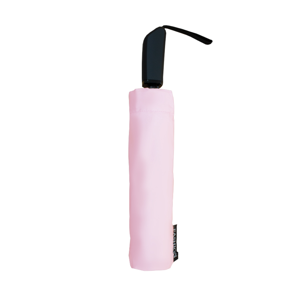 Foto 4 pulgar | Sombrilla Manual De Bolsillo Filtro Uv Resistente 10 Varillas Dobles Color Rosa Claro