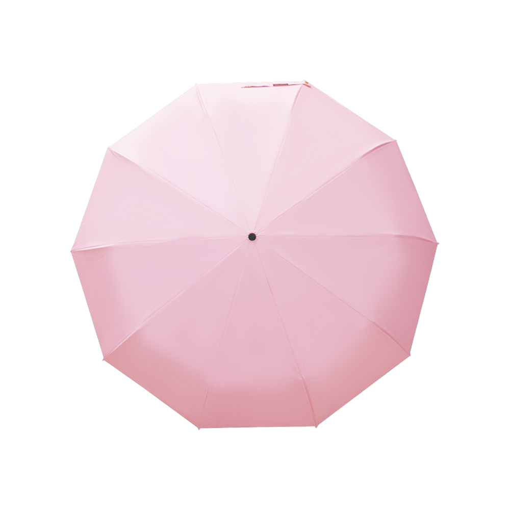 Foto 4 | Sombrilla Manual De Bolsillo Filtro Uv Resistente 10 Varillas Dobles Color Rosa Claro