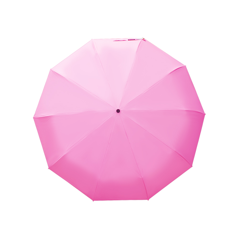 Foto 5 pulgar | Sombrilla Manual De Bolsillo Filtro Uv Resistente 10 Varillas Dobles Color Rosa
