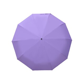 Foto 4 | Sombrilla Manual De Bolsillo Filtro Uv Resistente 10 Varillas Dobles Color Morado