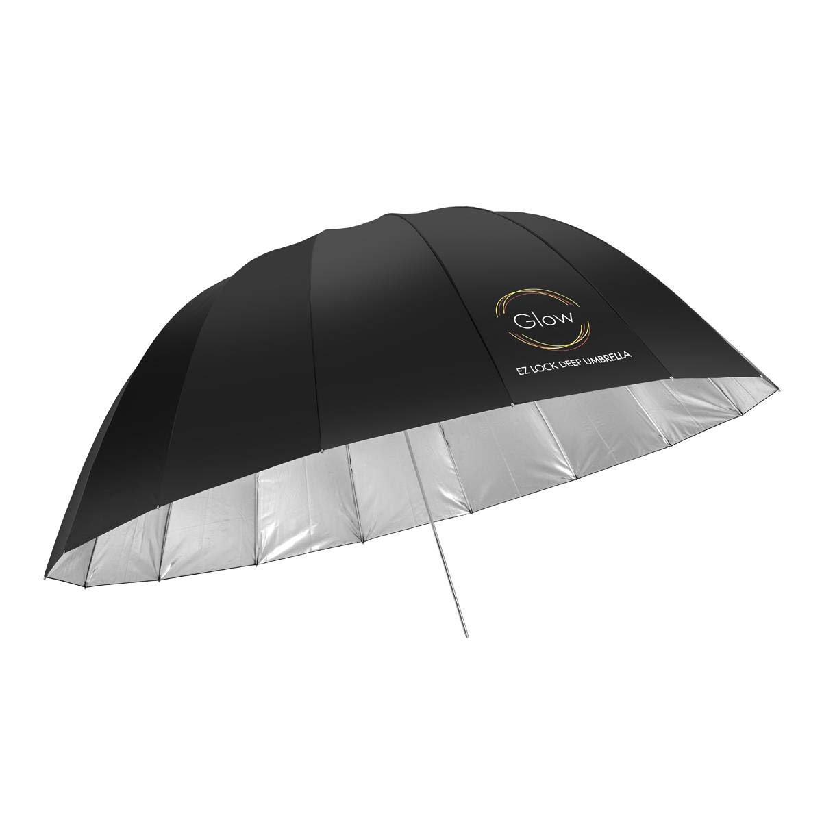 Foto 3 pulgar | Umbrella Glow Easy Lock Xl De Fibra De Vidrio Plateada Profunda, 165 Cm - Venta Internacional.