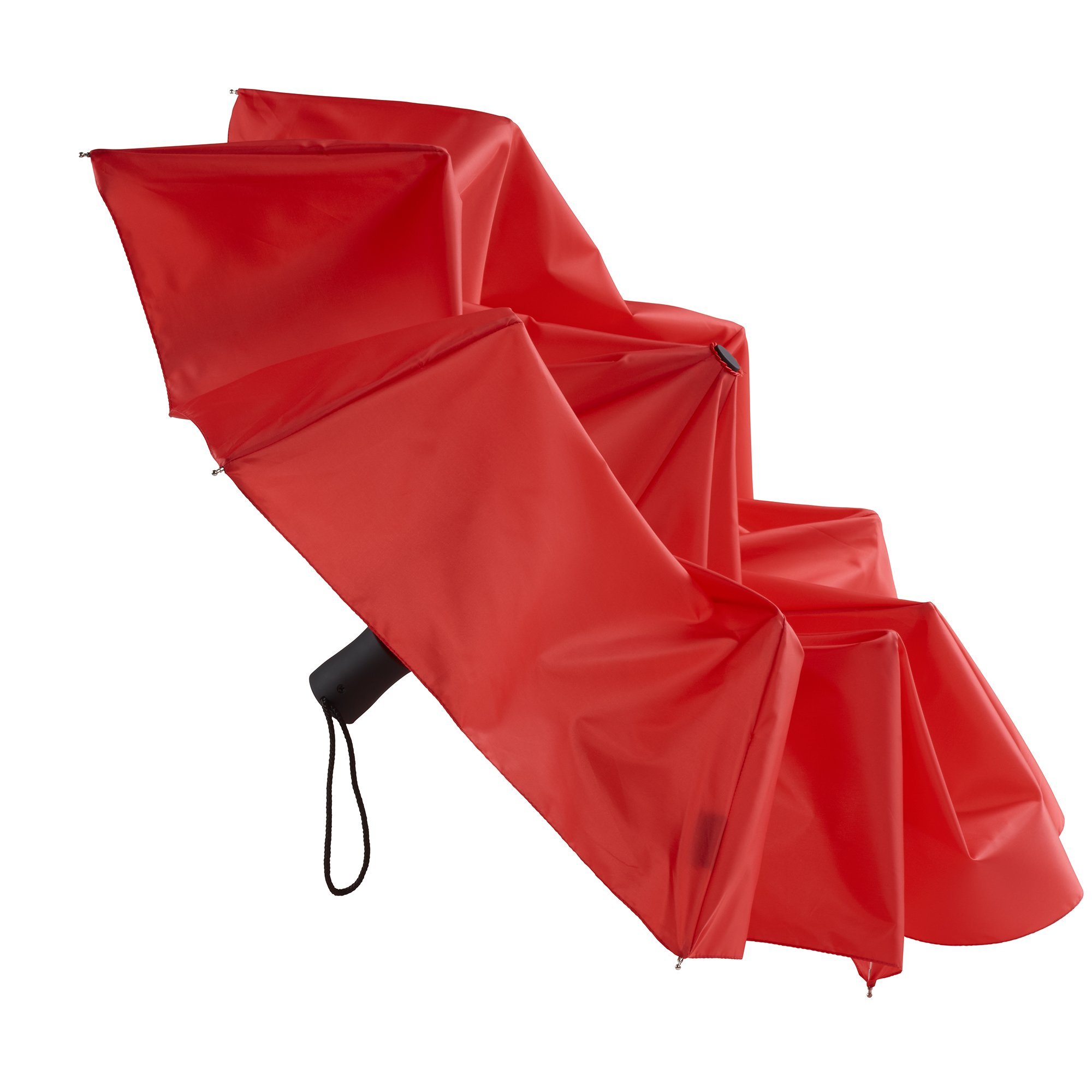 Foto 4 pulgar | Paraguas Lewis N. Clark Travel, Resistente Al Viento, Repelente Al Agua, Rojo - Venta Internacional.