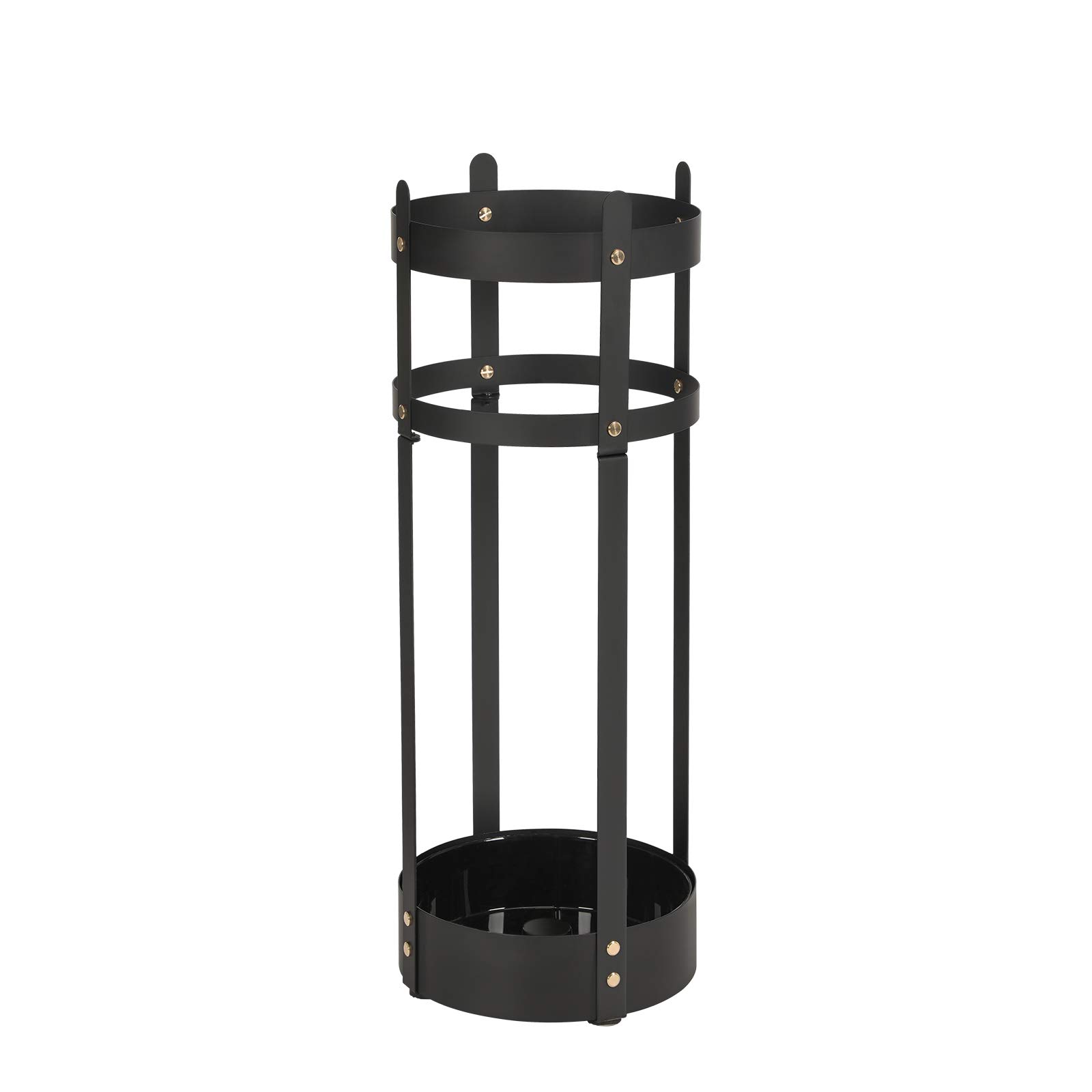 Foto 8 pulgar | Soporte Para Paraguas Songmics De Acero Con Bandeja De Goteo Desmontable, Negro - Venta Internacional.