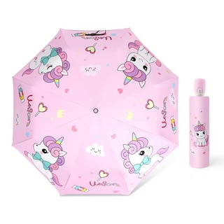 Foto 1 | Paraguas Hannstar Para Niños Plegable A Prueba De Viento, Antiuv Y Reflectante - Venta Internacional.