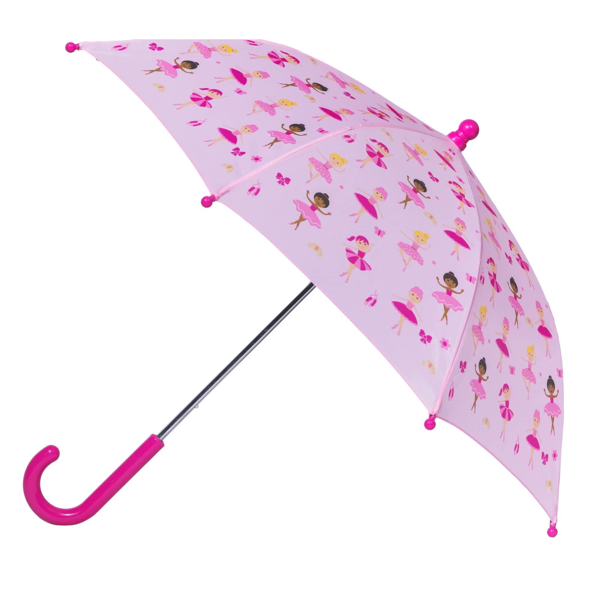 Foto 2 pulgar | Bailarina Umbrella Wildkin Kids Con Toldo Impermeable Y Mango Curvo - Venta Internacional.
