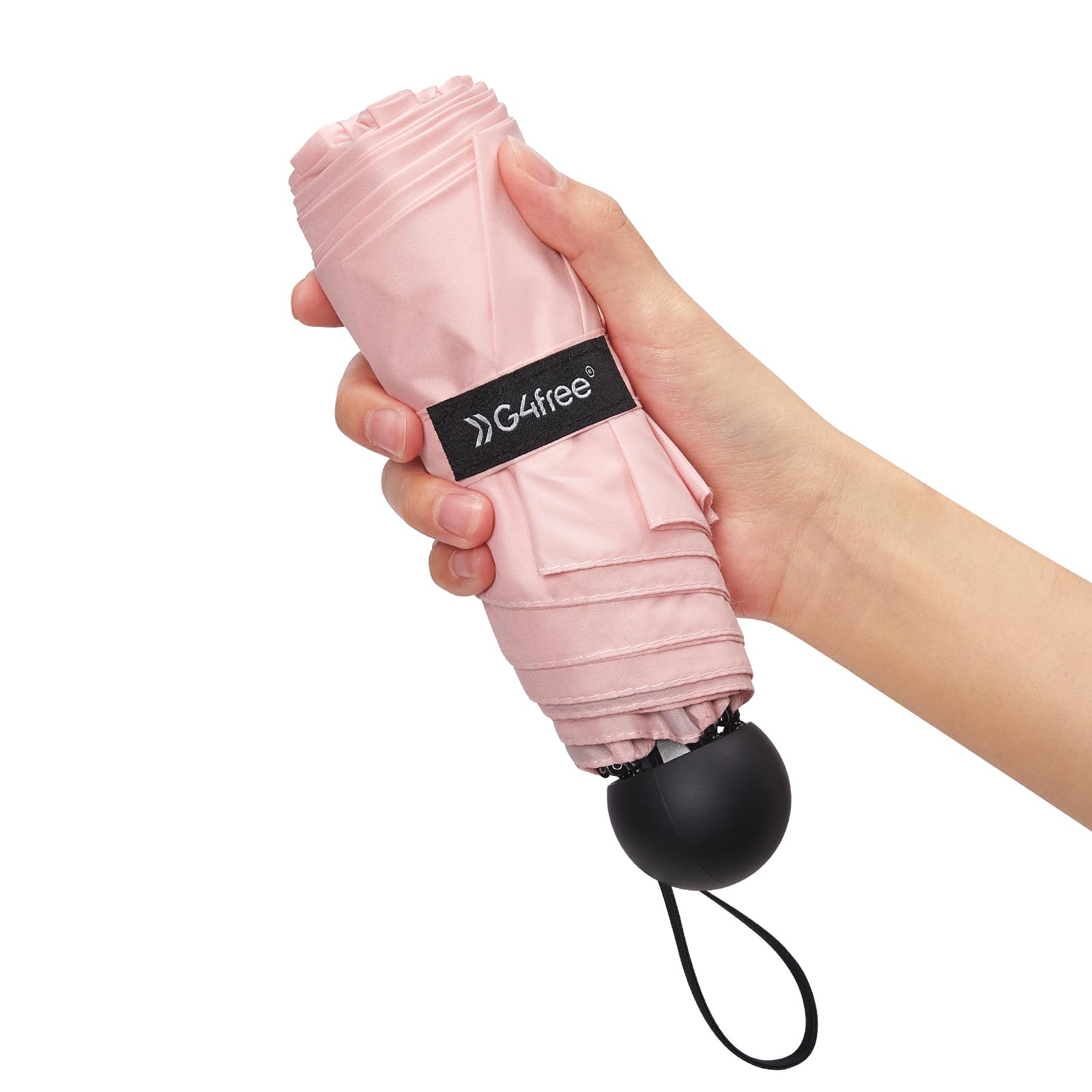 Foto 2 pulgar | Paraguas G4free Compact Travel Upf 50+ Con Protección Uv, Color Rosa - Venta Internacional.