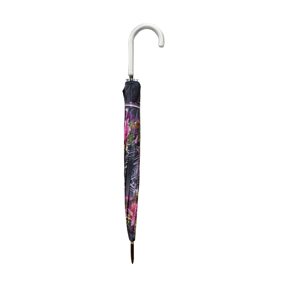 Foto 4 pulgar | Paraguas Sombrilla Clásica Semiautomática Plegable De Bastón