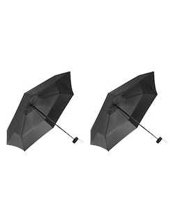 Foto 1 | 2pzs Paraguas Reversible Uv Negro