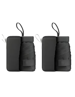 Foto 2 | 2pzs Paraguas Reversible Uv Negro