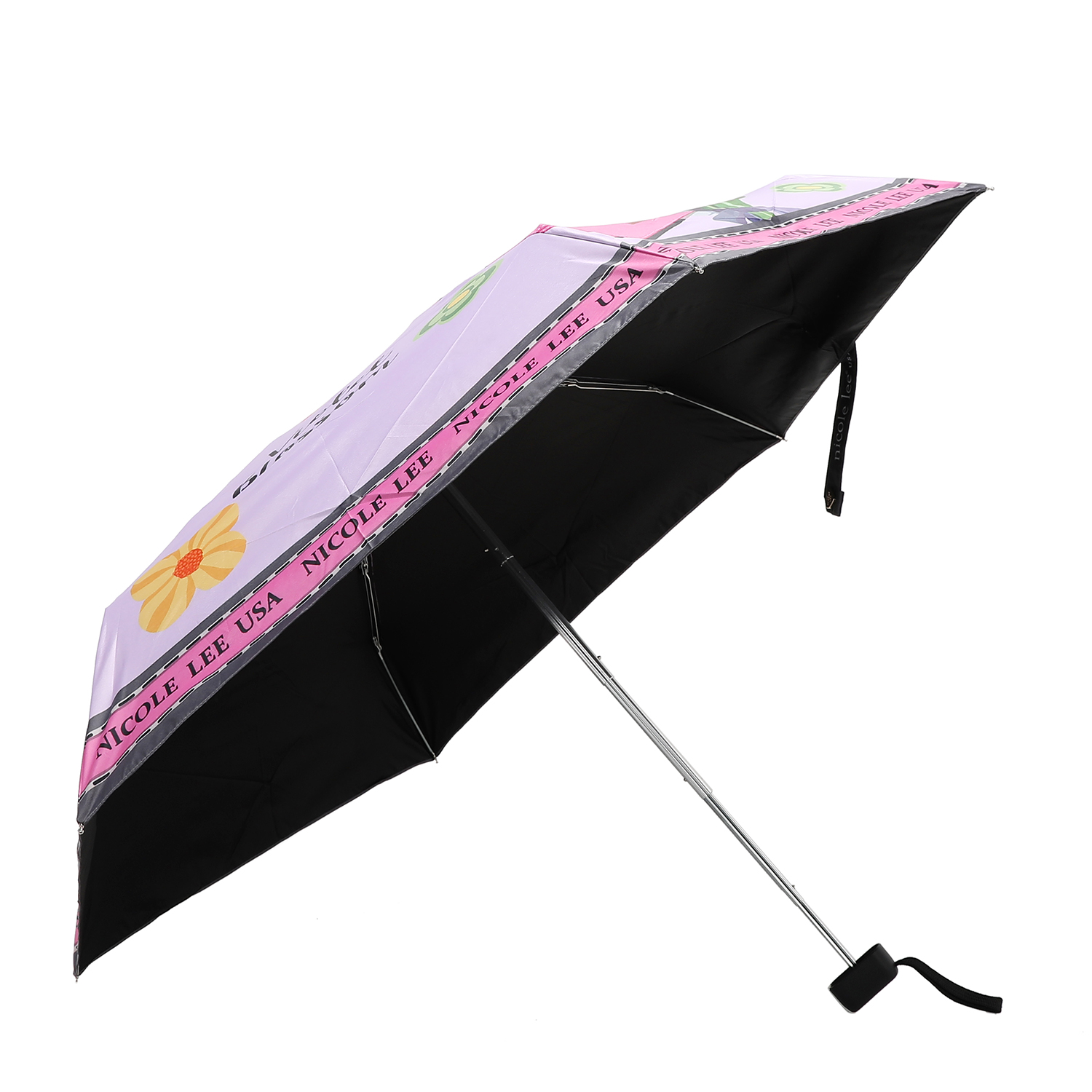 Foto 3 pulgar | Sombrilla Protección Uv Nicole Lee Print Violet Blossom