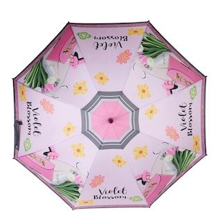 Foto 4 | Sombrilla Grande Nicole Lee Print Violet Blossom