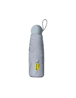 Foto 2 | Paraguas Bolsillo Anti-ultravioleta +bolsa Cápsula Gris+ Gratis Termo Güish De Regalo